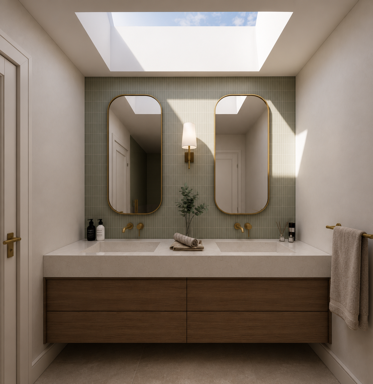Bathroom renovation project view 2