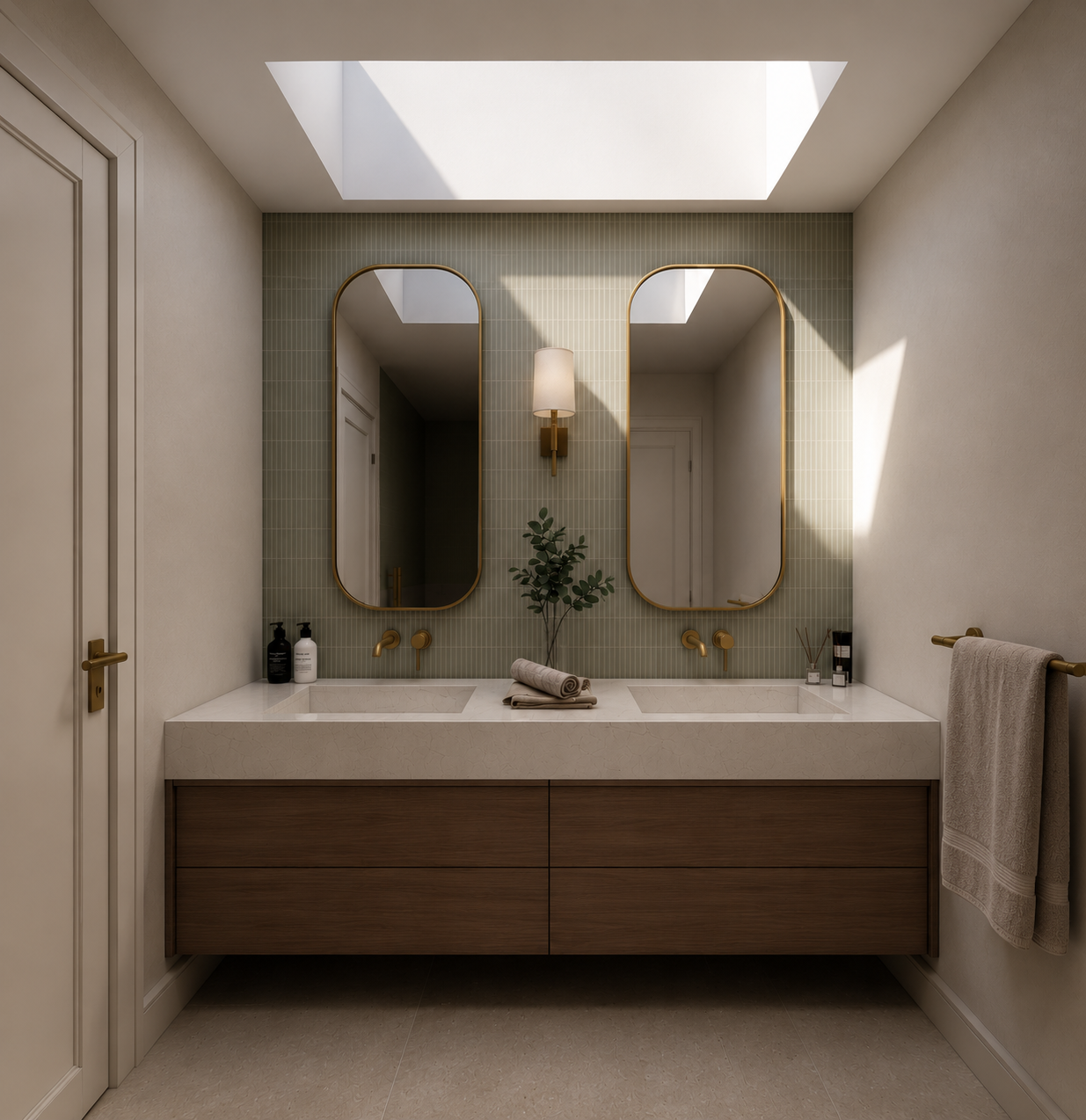Bathroom renovation project view 3