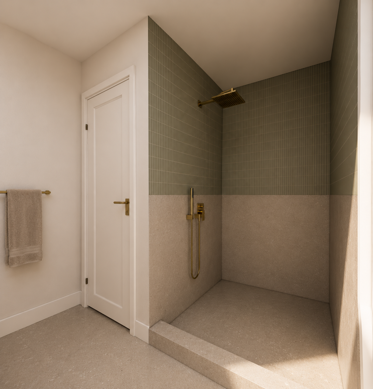 Bathroom renovation project view 10