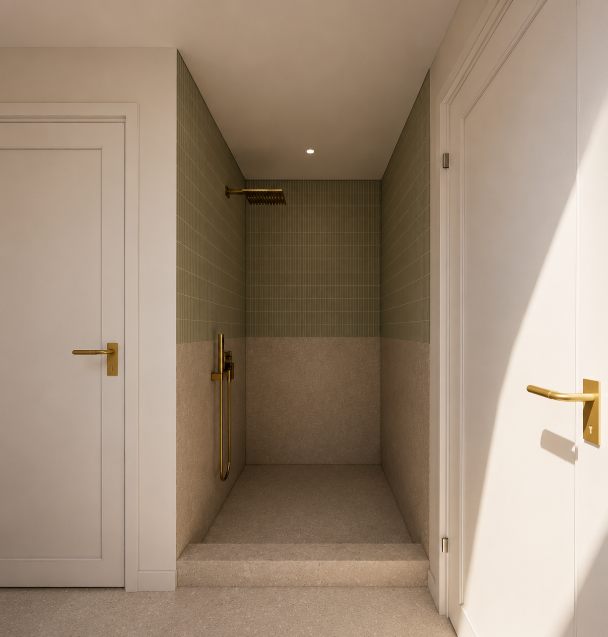 Bathroom renovation project view 11