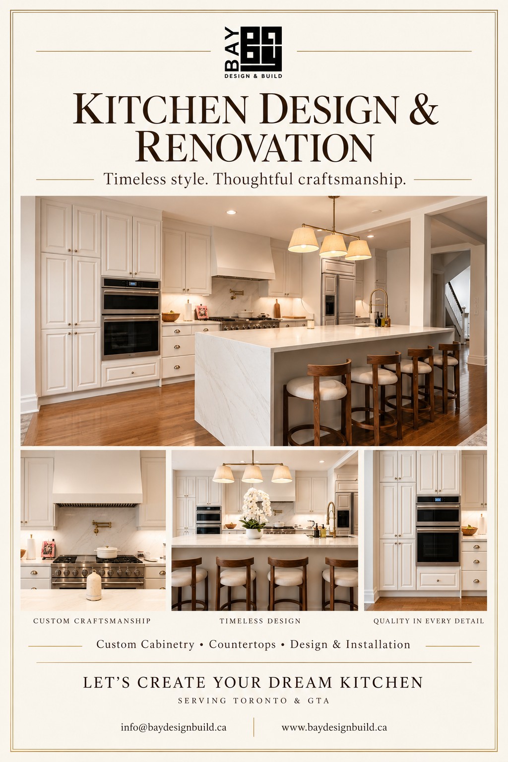 BAY kitchen design and renovation presentation
